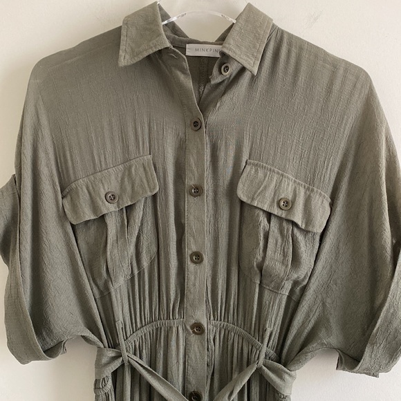 MINKPINK Collared Maxi Dress - Picture 6 of 16